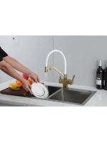 Смеситель для кухни с подключением к фильтру Gappo G4395-63