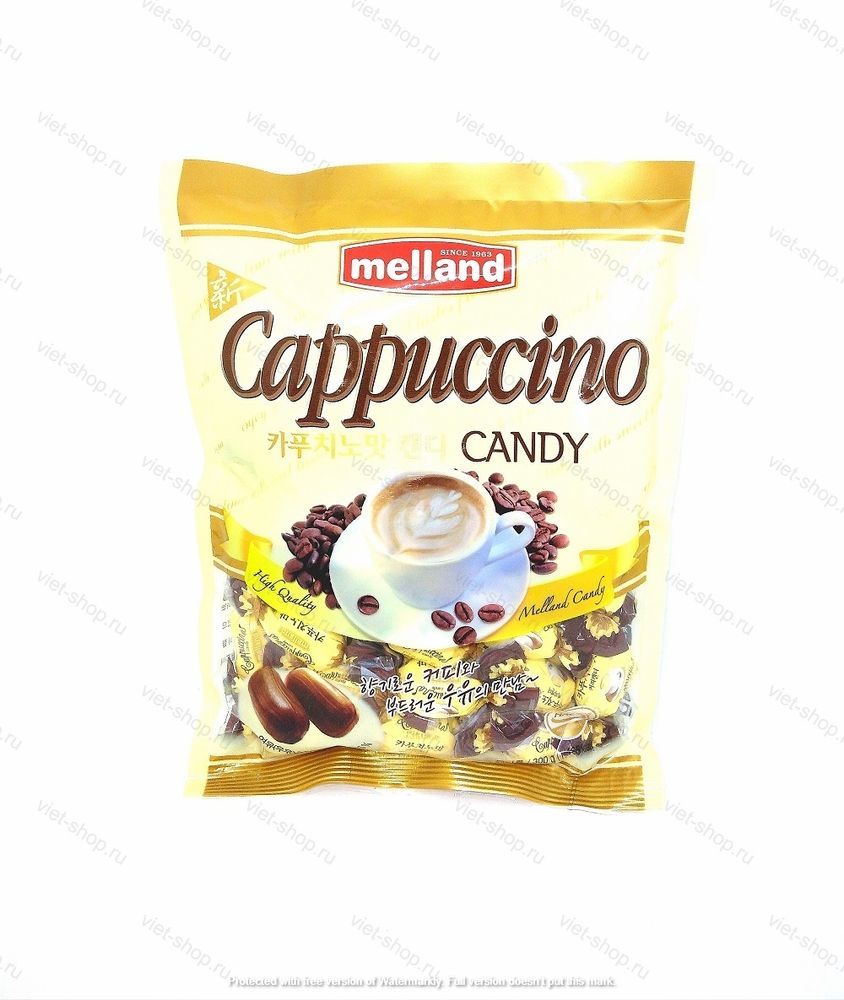 Карамель со вкусом капучино «New Cappuccino candy», Melland, 300 гр.