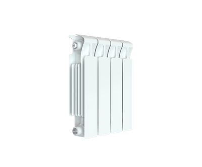 Радиатор биметаллический Rifar Monolit 350 4 секции боковое подключение