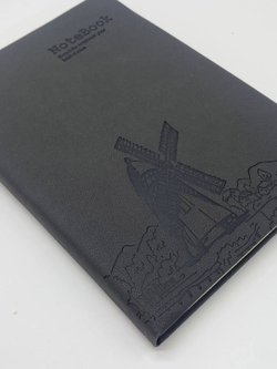 Блокнот 112 л. В5 25*17,5 см лин. серый (7674-12)