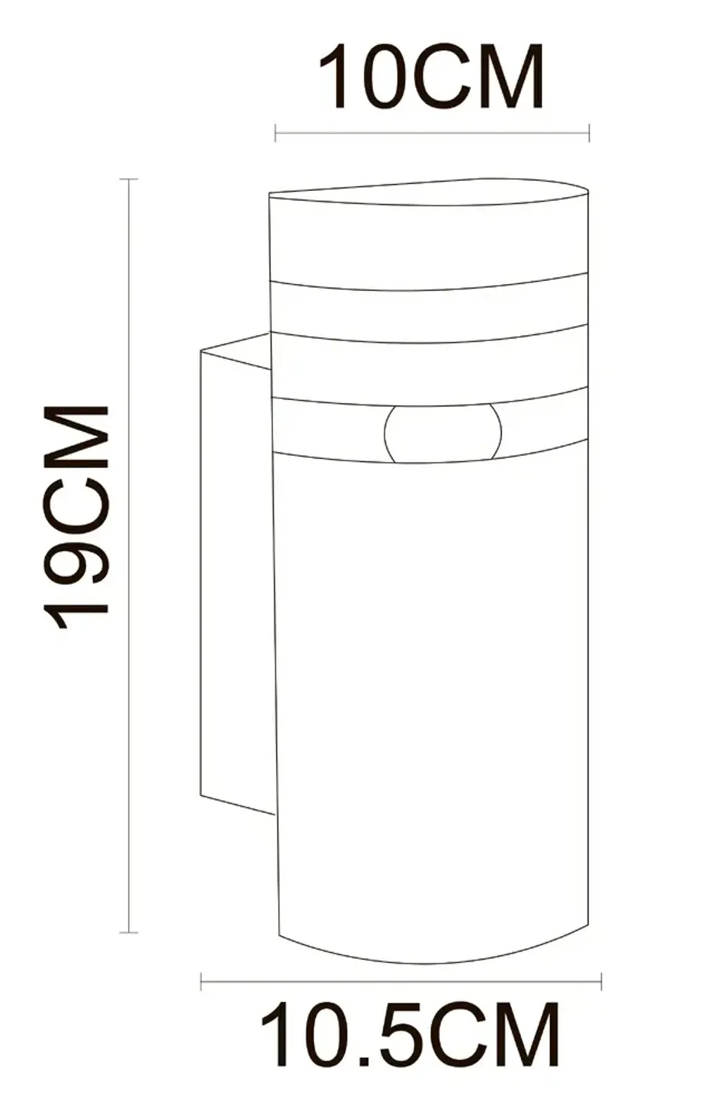 Уличный настенный светильник Arte Lamp