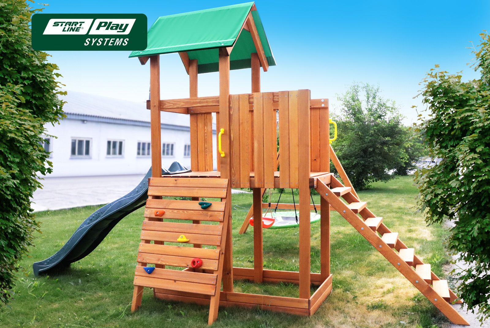 Детский городок KIDS FUN эконом (red) фото №7