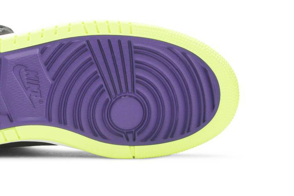 Кроссовки Jordan Air Jordan 1 High Zoom Air Cmft "Plum Purple" (Женская размерная сетка)