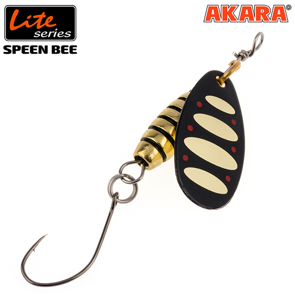 Блесна вращающаяся Akara Lite Series Spin Bee 1 3,5 гр. 1/8 oz. A12