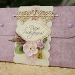 Конверт ручной работы "С Днём Рождения"