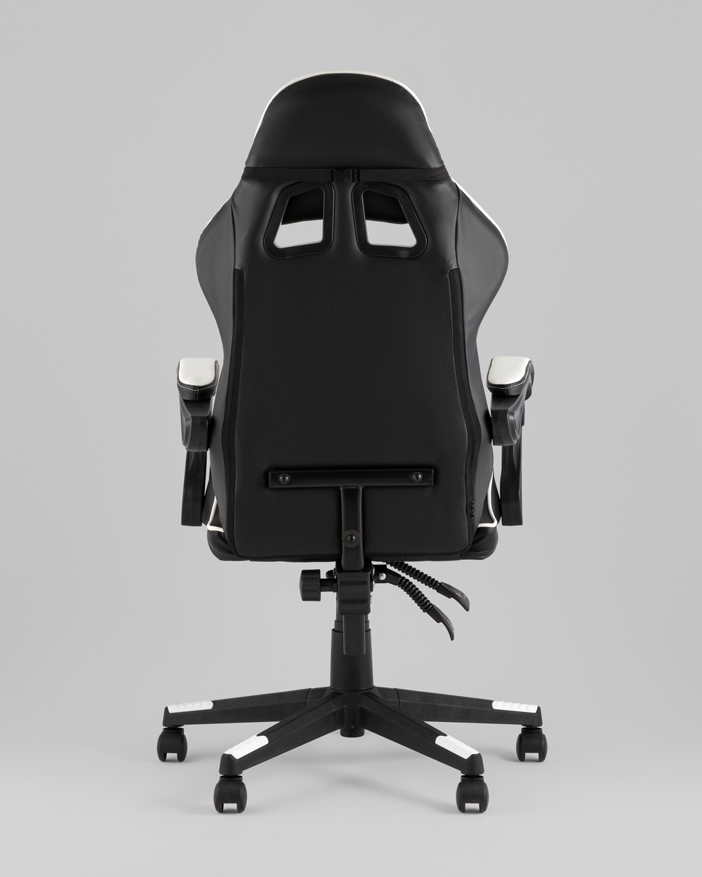 Кресло спортивное TopChairs Shadow черно-белый