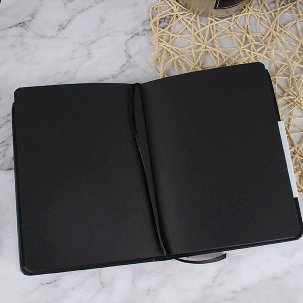 Блокнот из черной бумаги MUKE Bullet Dot Journal EARTH B6 (65301) 2