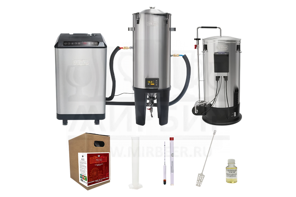 Комплект Grainfather: Пивоварня G30 + ЦКТ + Гликолевый чиллер