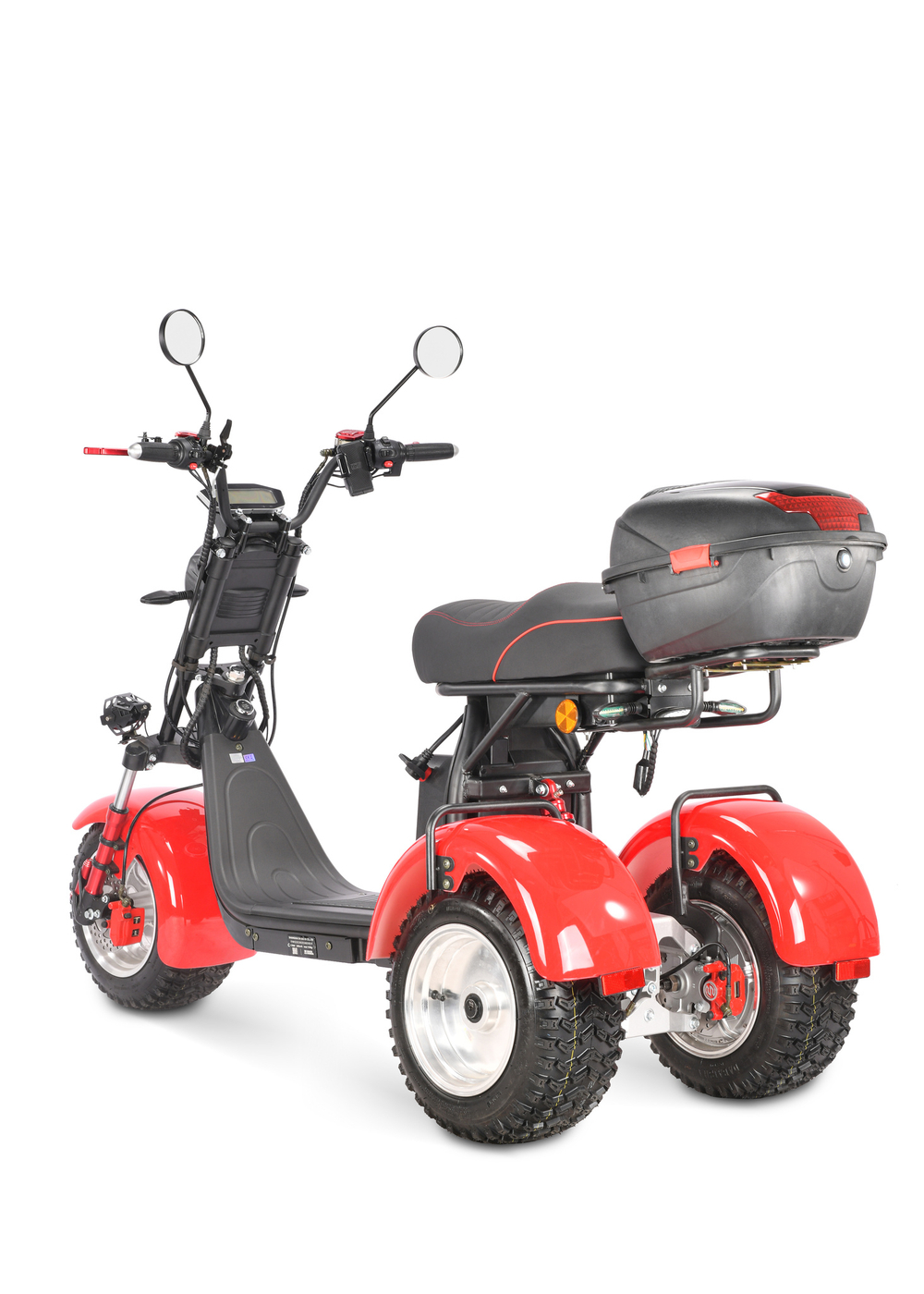 Электроскутер WHITE SIBERIA IKRA 178W Red