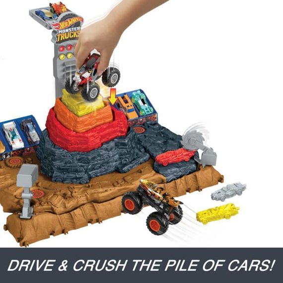 Hot Wheels Monster Trucks Arena Smashers Bone Shaker