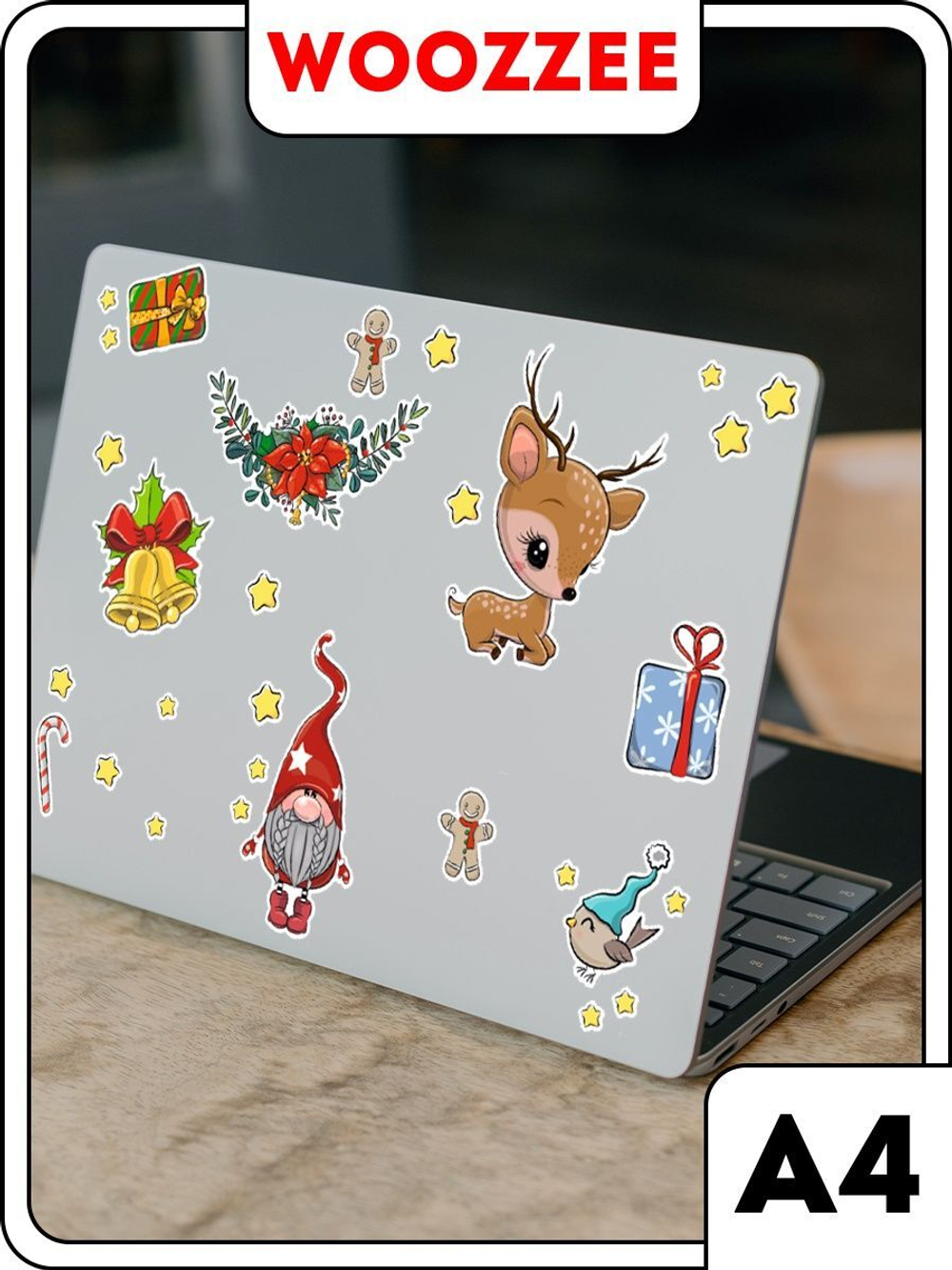 Наклейки-стикеры "Рождественское настроение"