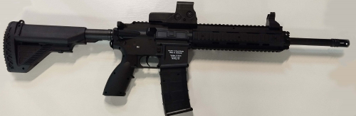 Гидробольный автомат Runcheng HK416 d-3 , стреляет шариками орбиз , длина 86 см , 5000 шт шариков орбиз в подарок
