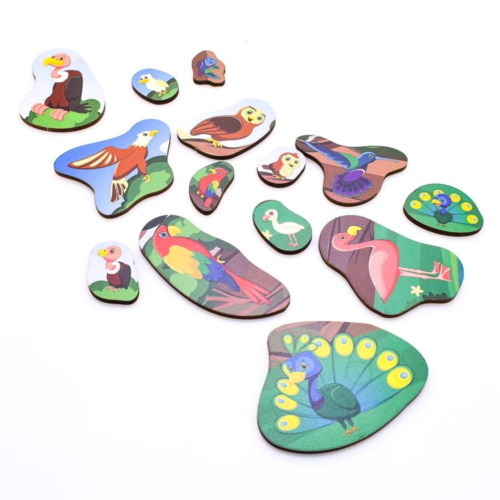 Вкладыш многоуровневый птицы