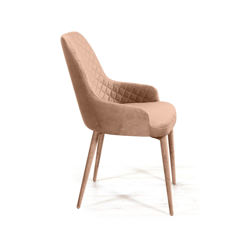 Стул Douglas ромб, бархат бежевый 5