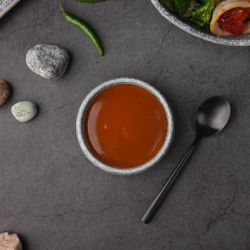 Соусник 70 мл d 9,2 см h2,5 см круглый Stone Untouched Taiga P.L. Proff Cuisine [1]