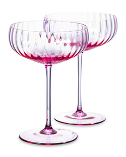 Набор креманок для шампанского 2шт 280мл Anna Von Lipa Лион лиловый