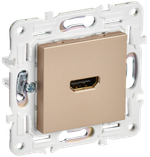 SKANDY Розетка HDMI SK-H01Sa песочный IEK