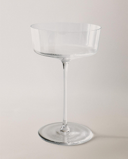 Zara Home бокал из стекла, цвет прозрачный, 16 см · 1207/410