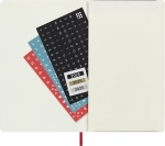 Еженедельник на 2025 год Moleskine Classic Soft WKNT (DSF212WN3) 13х21см мягкая обложка красный