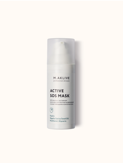 M.Aklive Active SOS Mask, 50 ml/Активная SOS маска