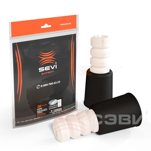 Отбойник передней стойки ВАЗ 1118 Калина с кожухом эксперт Сэви комплект 2шт