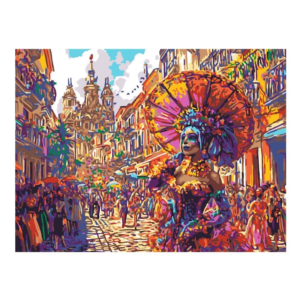 Картина по номерам 28,5*38см "Карнавал" (Lori)