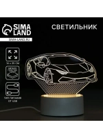 Светильник ночник «№1», 25 х 14 см, модель GBV-0121.