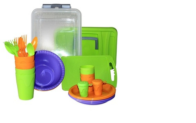 Пластиковый набор для пикника Следопыт Weekend