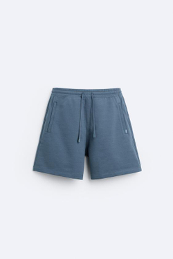 ZARA ШОРТЫ ДЖОГГЕРЫ, ГОЛУБОЙ