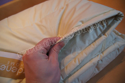 Одеяло стеганое тик со 100% верблюжьей шерстью 172х205  (Арт. ВС52cl00) - бежевое