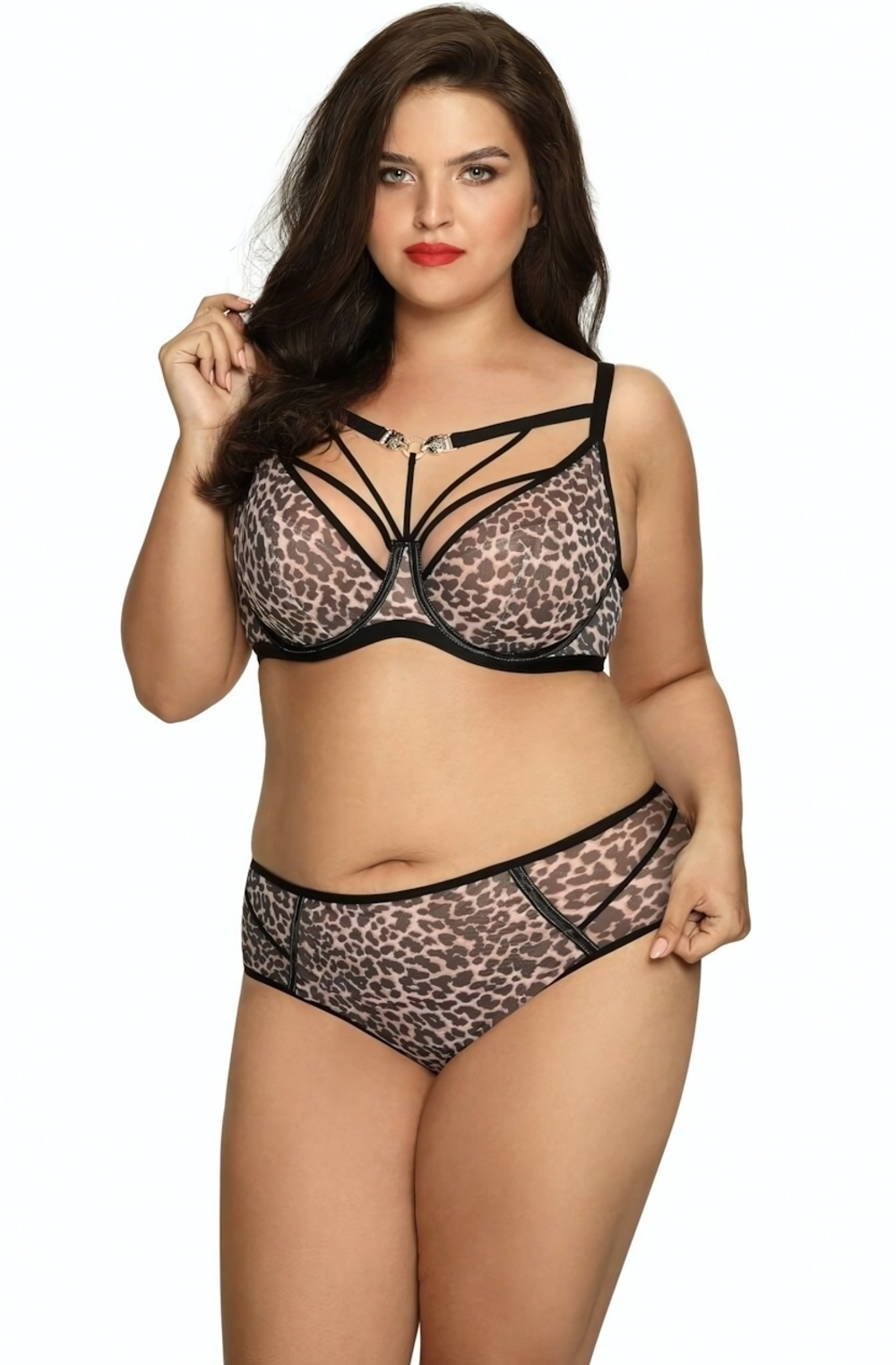 Трусики-слипы Stella хищной расцветки (Размер: XL) (Цвет: леопард)