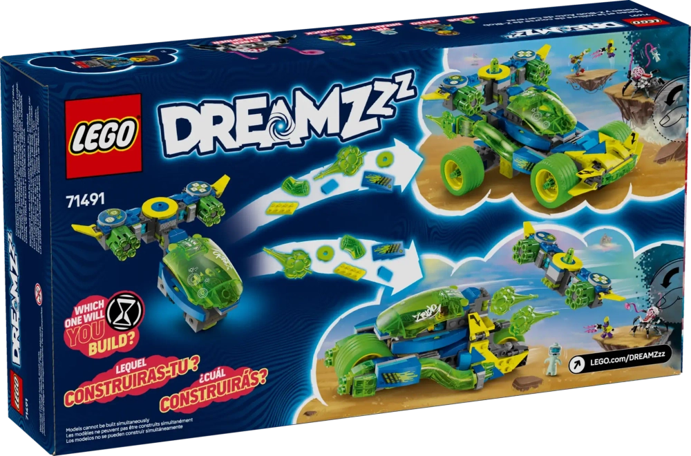 Конструктор LEGO DREAMZzz 71491 Матео и гоночный автомобиль Z-Blob Action