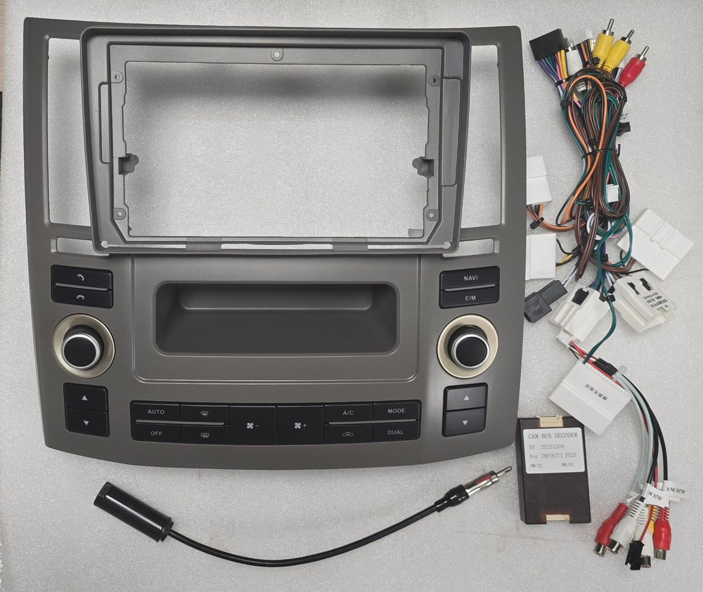установочный комплект INFINITY FX35/FX45 2007-2009, рамка + проводка KB-Sf-9279-2
