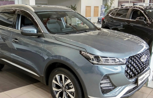 Дефлекторы боковых окон SIM для Chery Tiggo 7/7 Pro (2020-) арт.SCRTIG72032