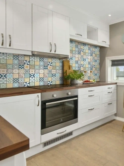 Декоративная стеновая панель ПВХ Пэчворк Микс 482х482 мм