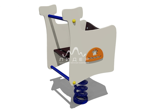 Качалка на пружине “Печка” 04201