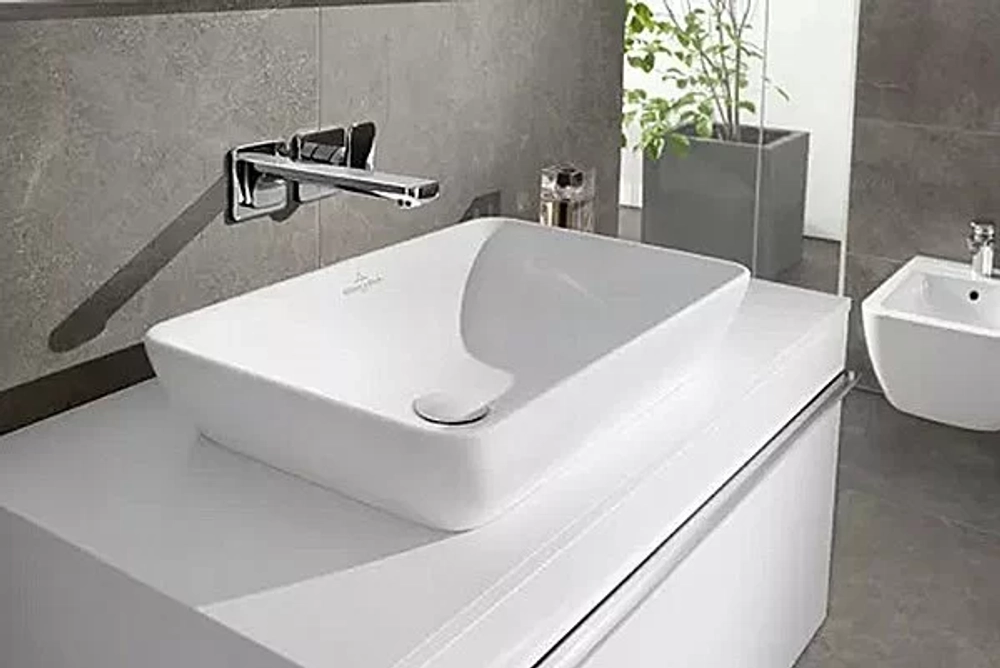 Раковина накладная Villeroy&Boch Artis 58 41725801 альпийский белый