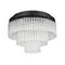 6576/11CR CLASSI LN24 черный/прозрачный/металл/стекло Люстра потолочная G9 11*20W 220V SPIRALS