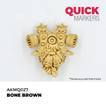 Акриловый маркер AK Interactive Quick Marker Bone Brown