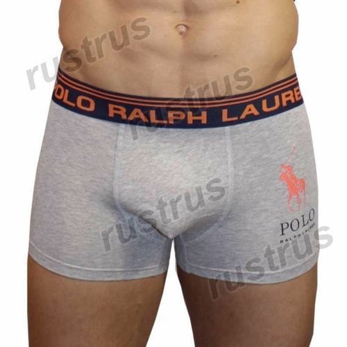 Мужские трусы хипсы серые POLO RALPH LAUREN