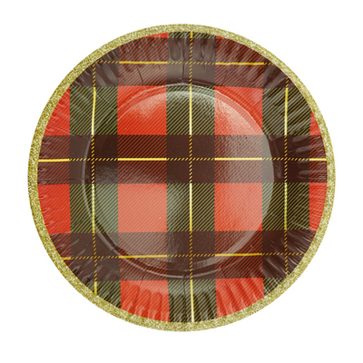 Тарелки "Королевский новый год"