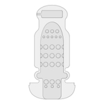 Интерактивный вибромастурбатор с функциями нагрева и толчков Огненная волшебница Солара Masturs Fire Sorceress Solara Multi Function Masturbator