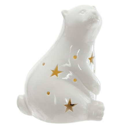 GAEM Фигурка декоративная "Медведь" с подсветкой (2хLR44), L10 W11 H15 см