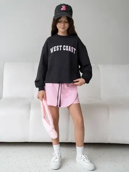 Костюм детский с юбкой-шорты