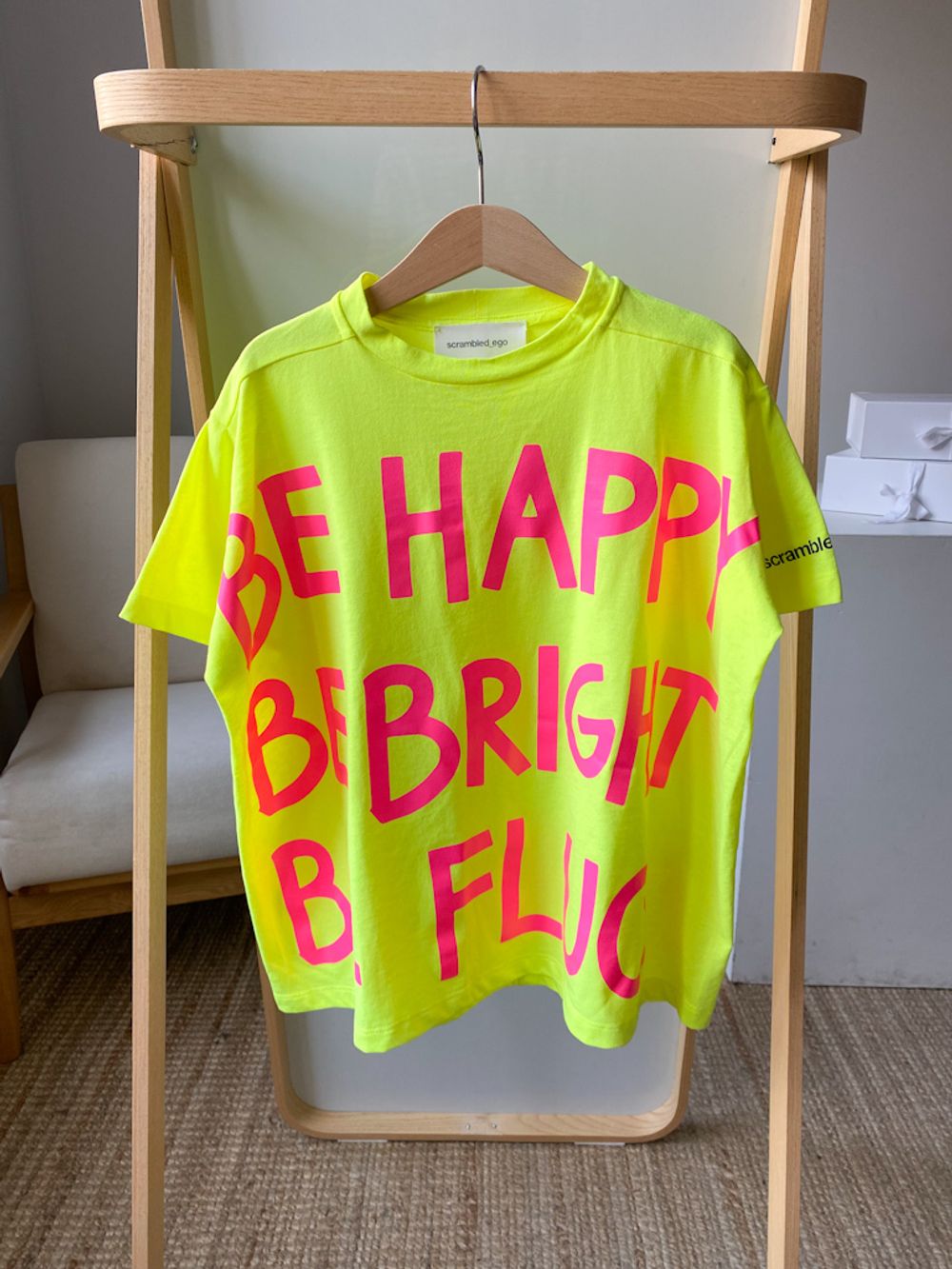 Хлопковая футболка Scrambled_ego, 128