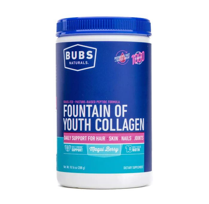Коллаген &quot;Фонтан молодости&quot;, Fountain of Youth Collagen, Bubs Naturals, 288 г