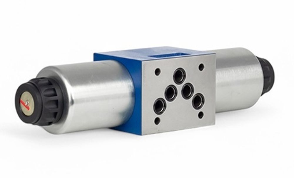 4WE10G31/CG24N9K4 - Гидрораспределитель золотниковый Ду 10 с электроуправлением G24, схема G (64), возврат - пружинный