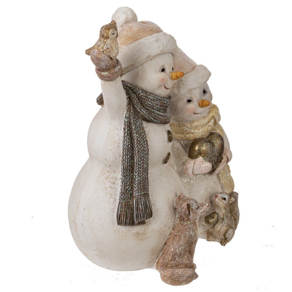 GAEM Фигурка декоративная "Снеговики", L12 W9,5 H15,5 см