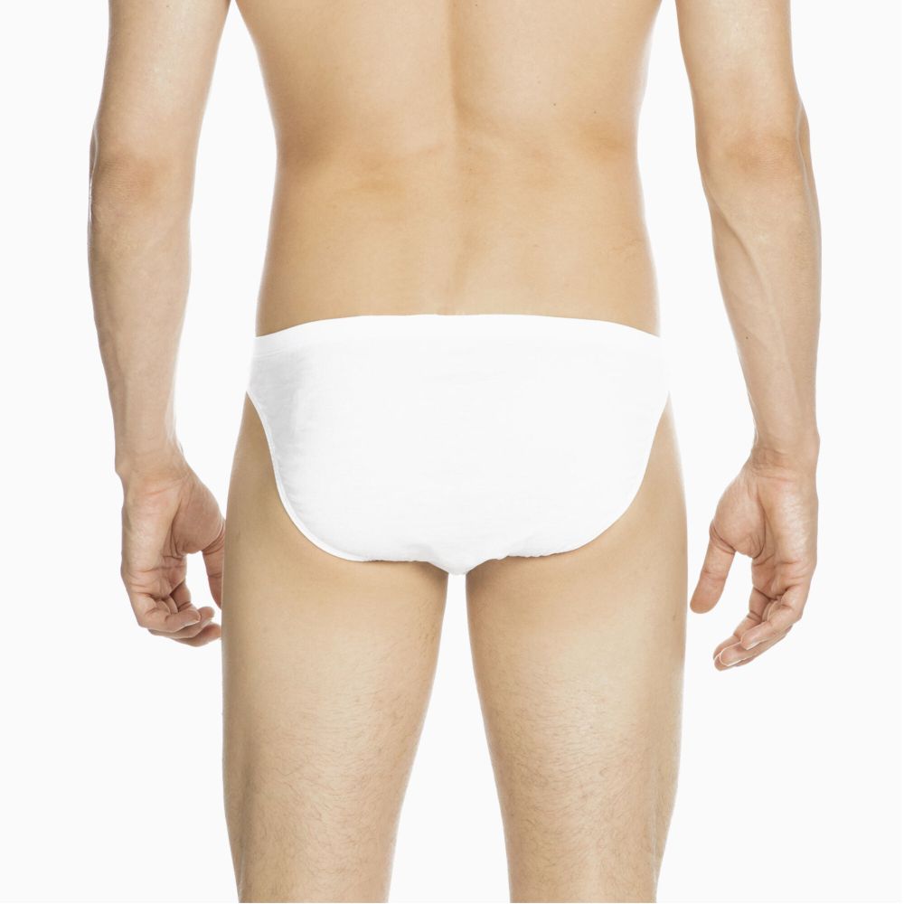 Мужские трусы слипы белые HOM PREMIUM COTTON Comfort Micro Briefs 359699_400003