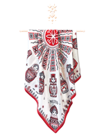 Платок «Матрешки. Мезень»